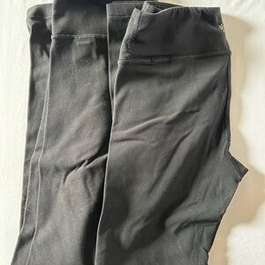 Athleta kids black leggings